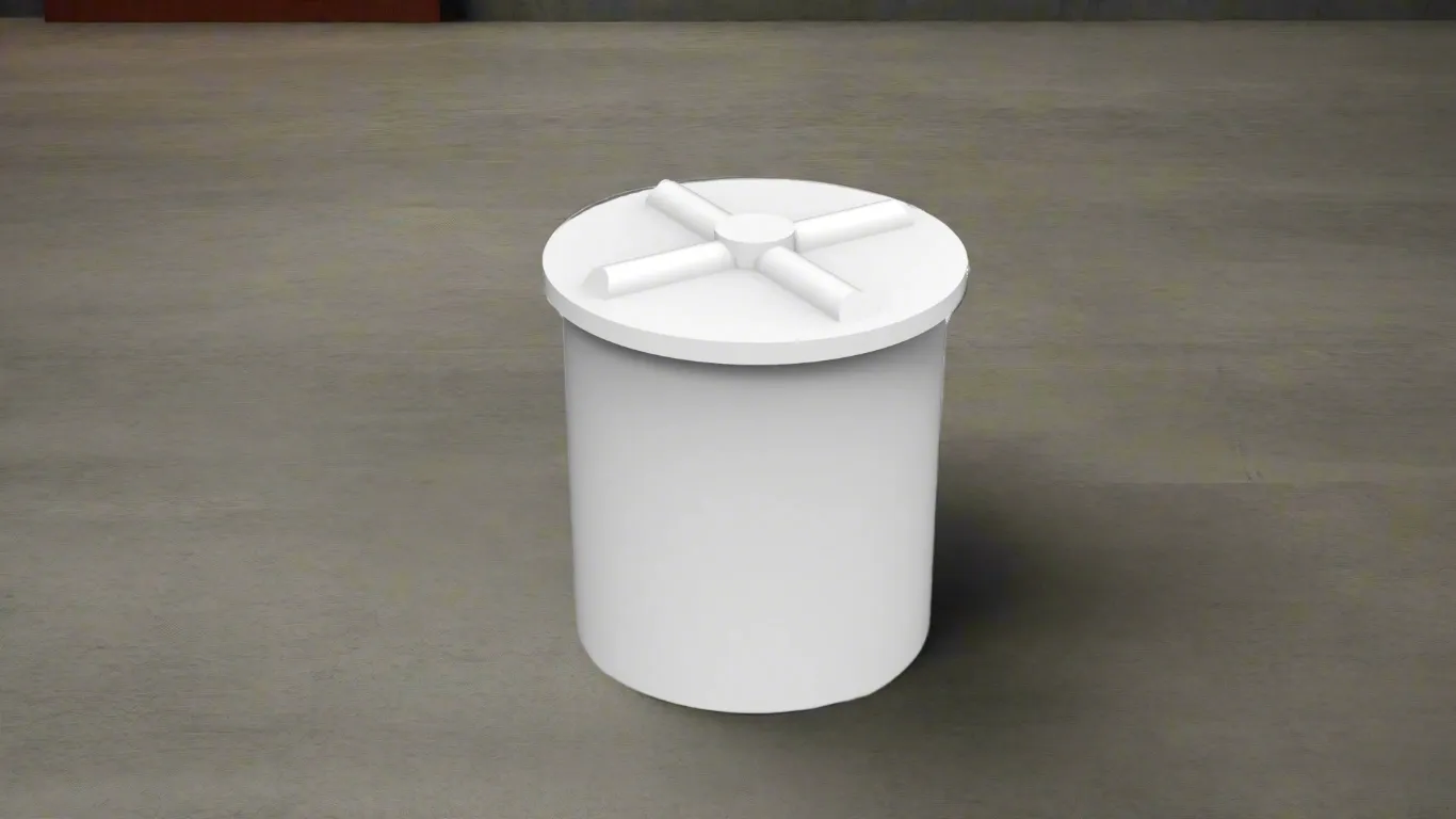 260L Round Drum With Loose Fitting Lid (RD0260)