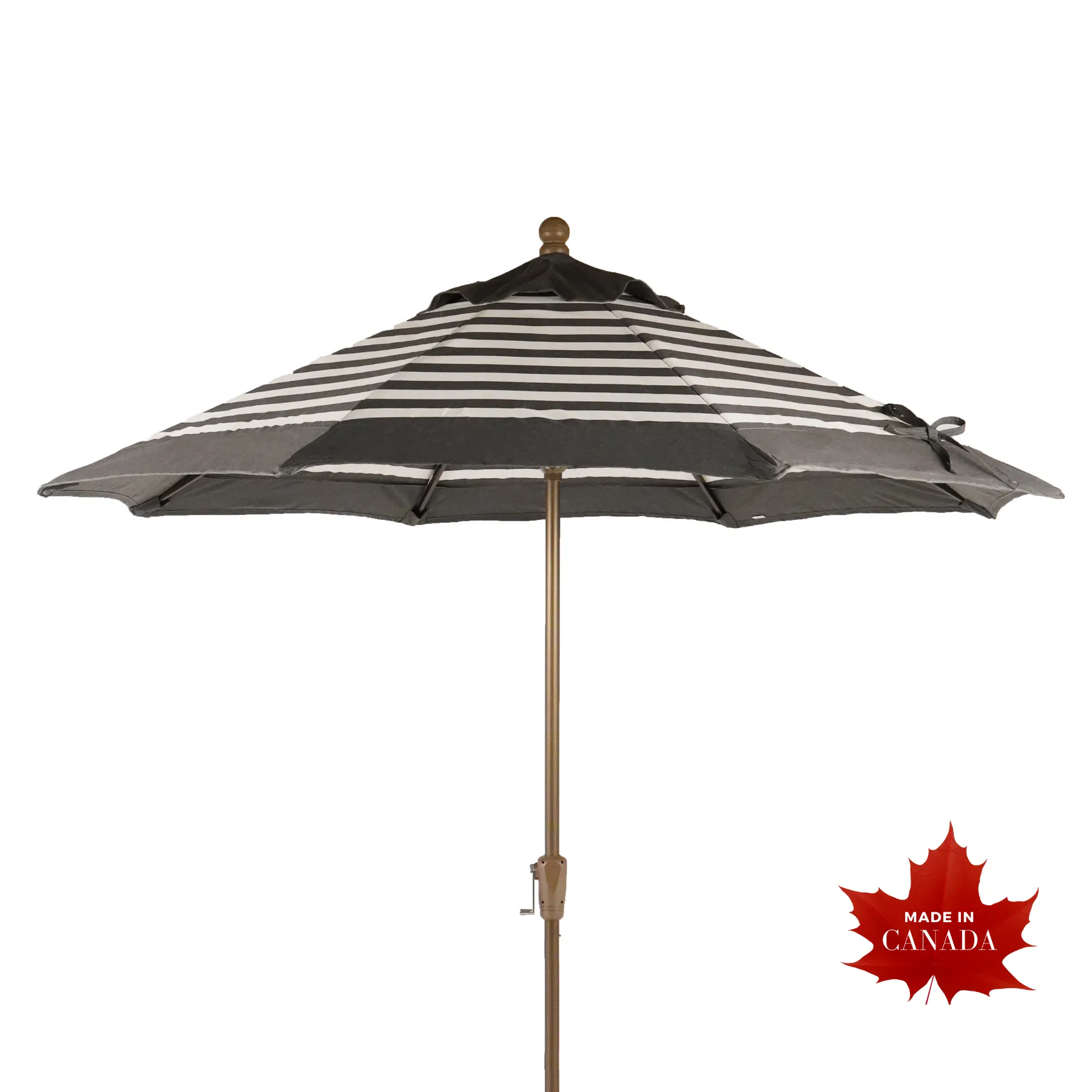 9' Champagne Two-Tone Market Umbrella