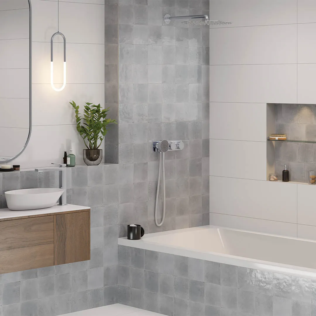 Agadir Piedra, 5.8" x 5.8" - Porcelain Tile