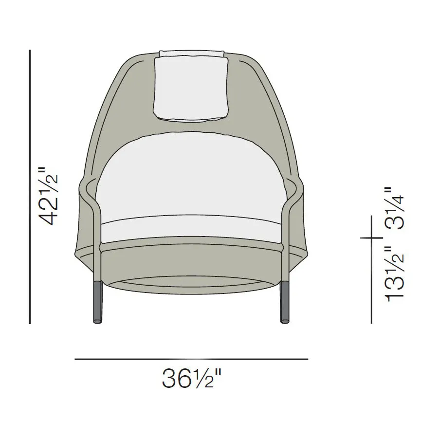 AHNDA Wing Chair