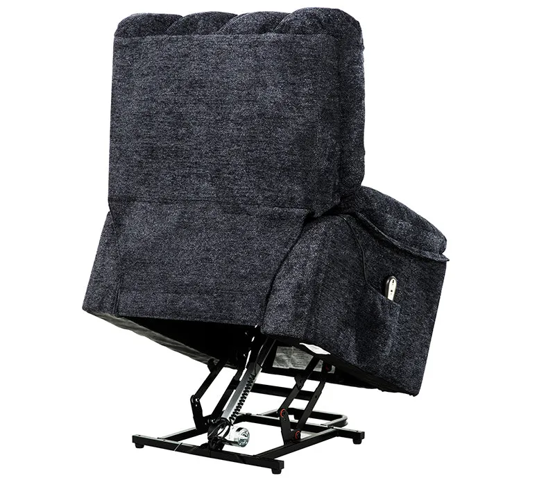 Ashmont Power Lift Recliner - Core Midnight Fabric