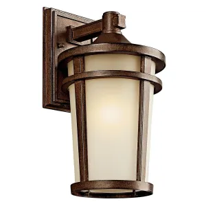 Atwood 15 in. Outdoor Wall Sconce Bronze Finish