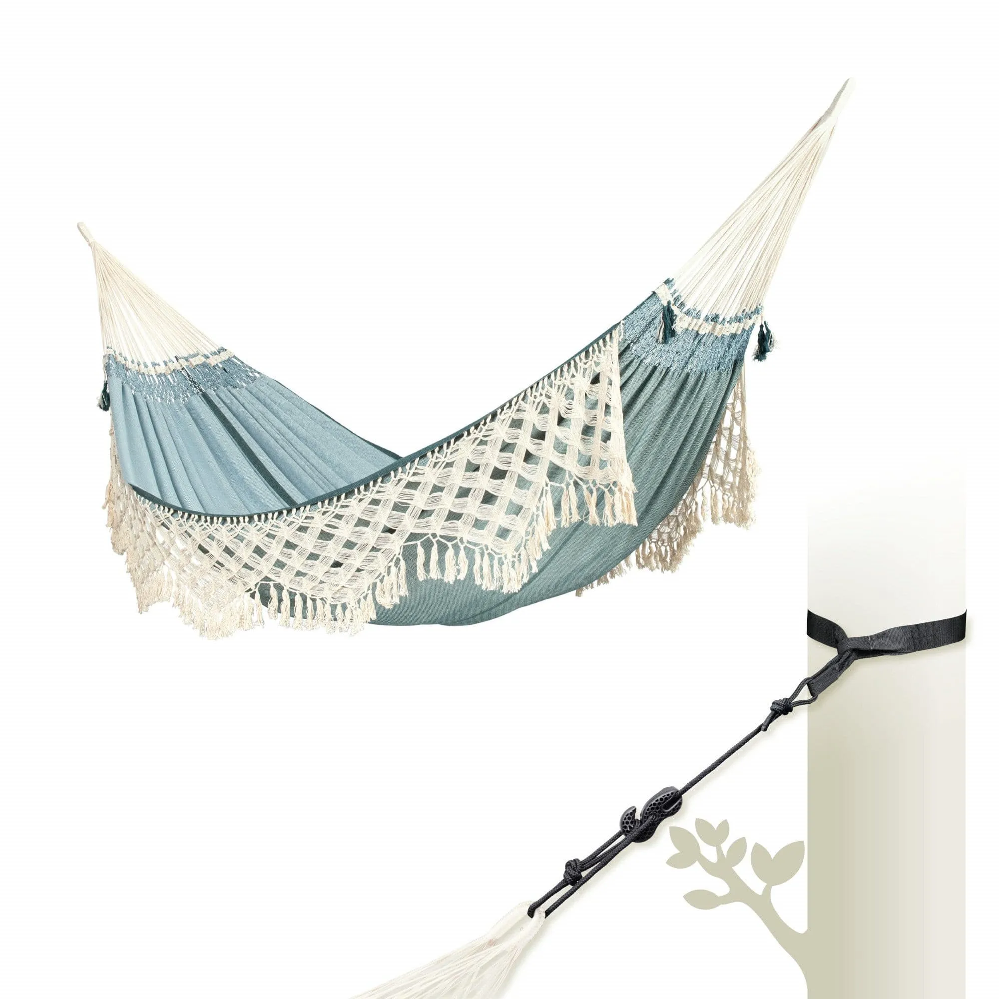 Bossanova Fjord - Organic Cotton Kingsize Classic Hammock