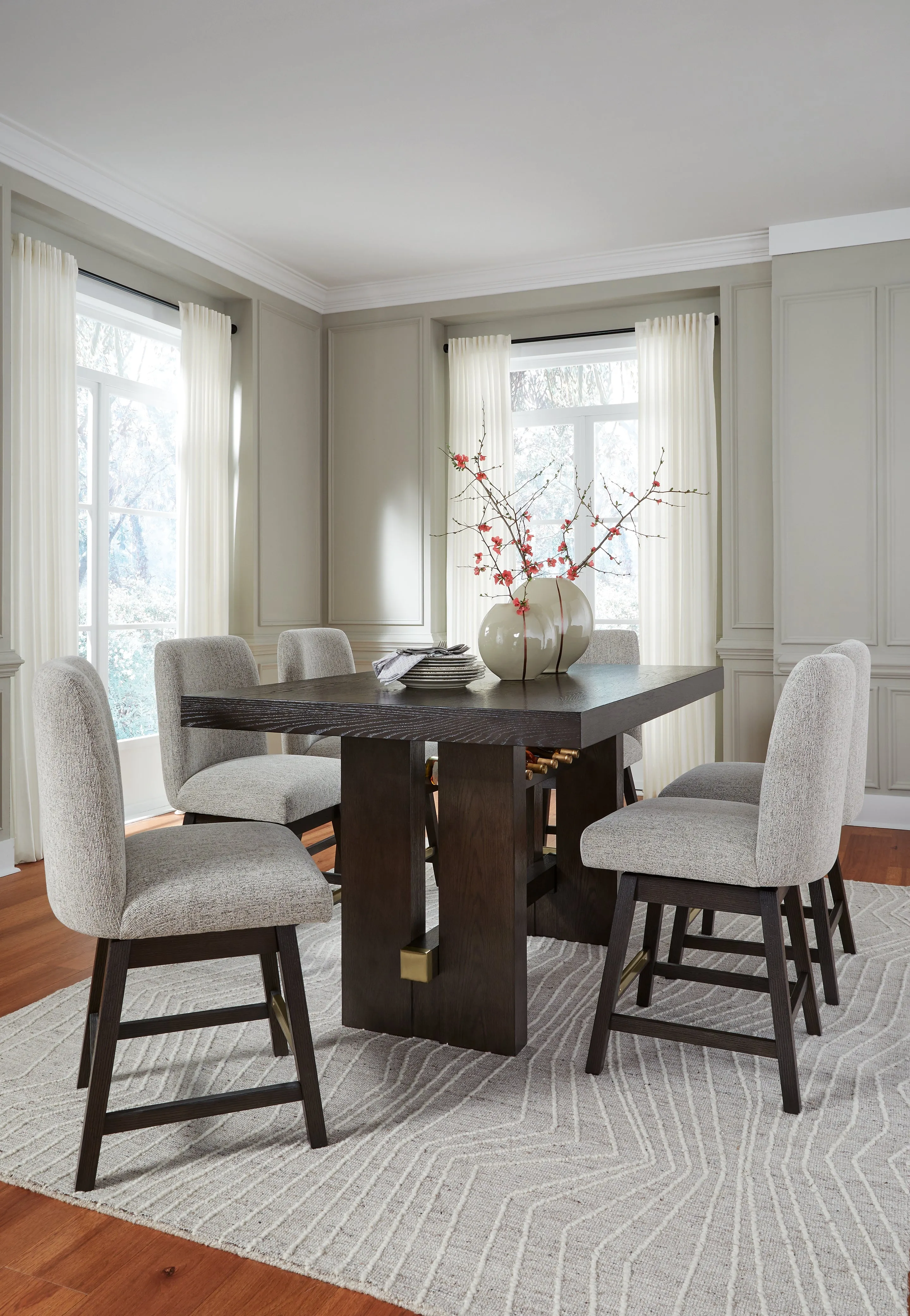 Burkhaus 7-Piece Counter Dining Set