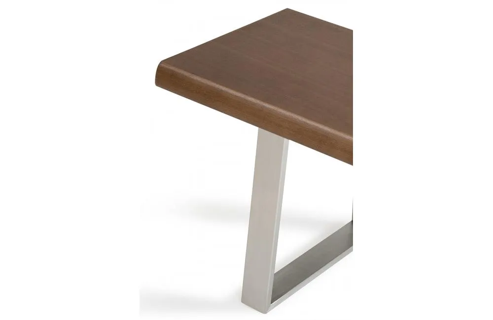 Byron Modern Walnut Dining Bench