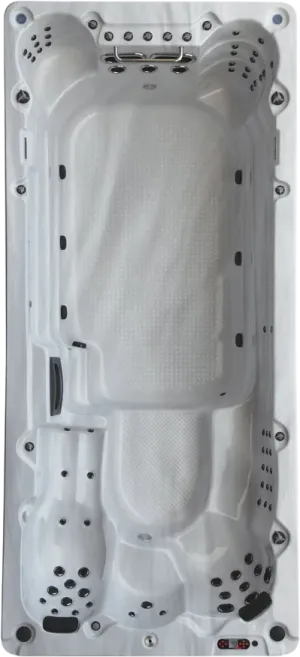 Canadian Spa Co. St. Lawrence Swim Spa 16 Ft. 15-person 72-Jet New