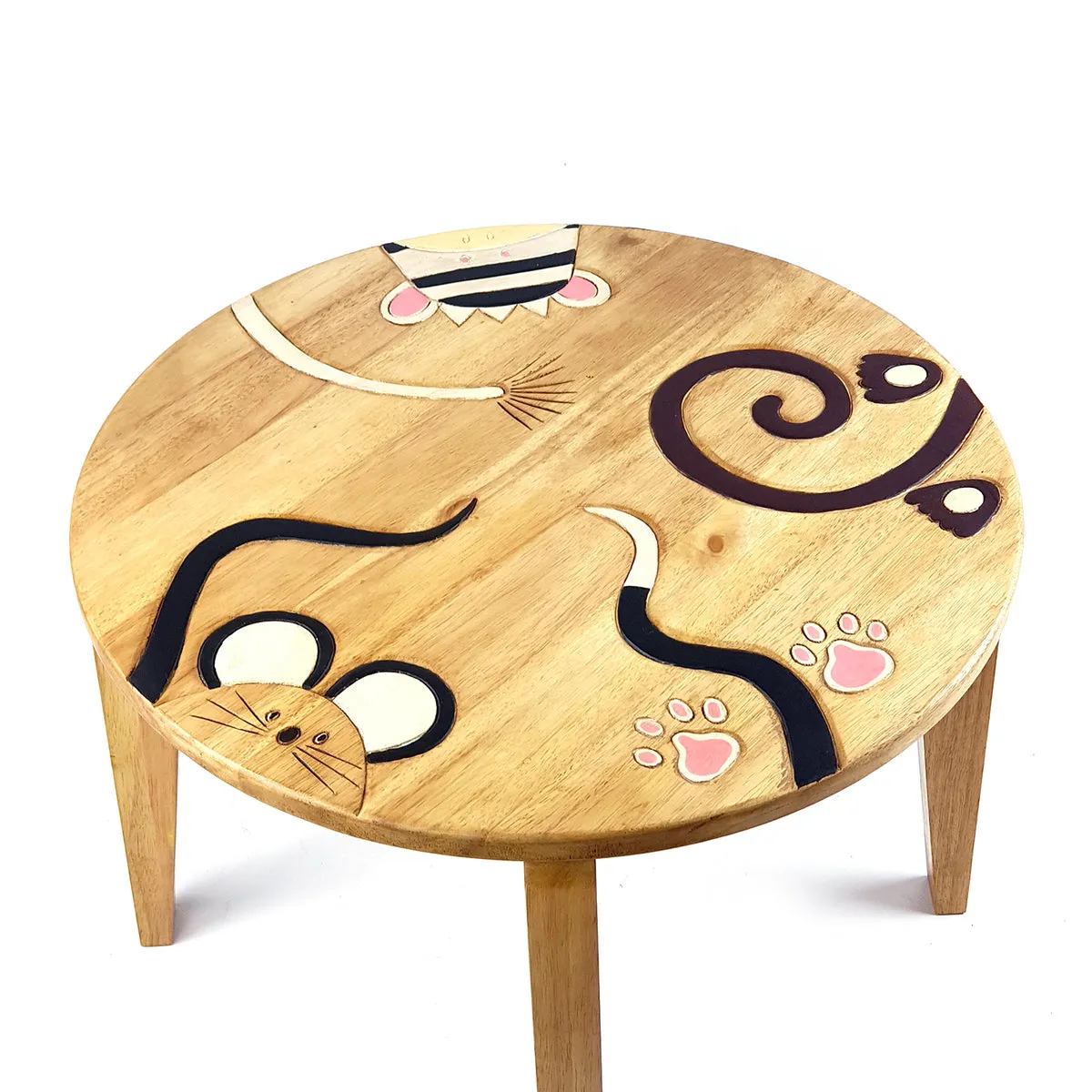Children's furniture Mix Animal Table   4 stools Set