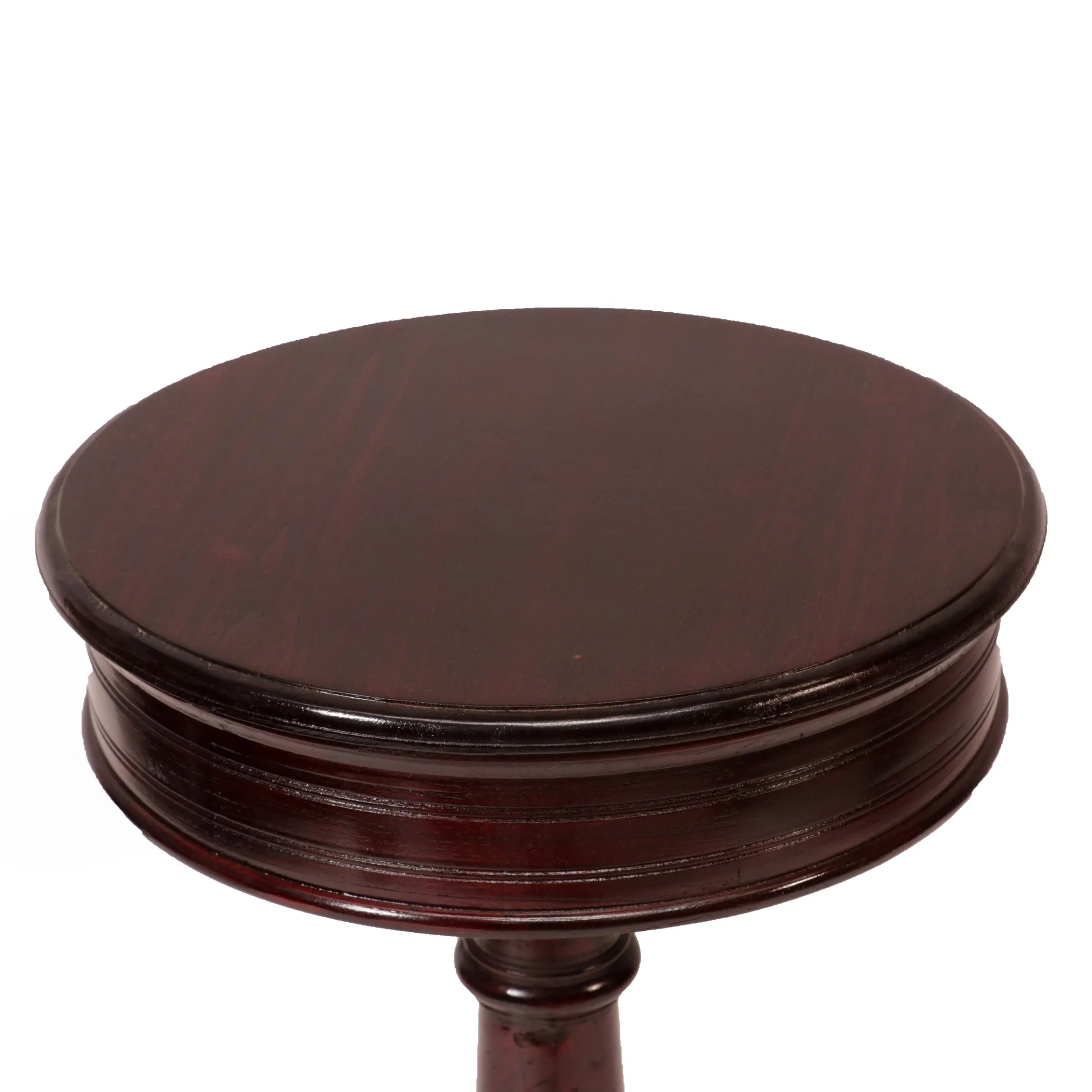 Compact Teak End Table (Large (16 x 16 x 35.5 Inch))
