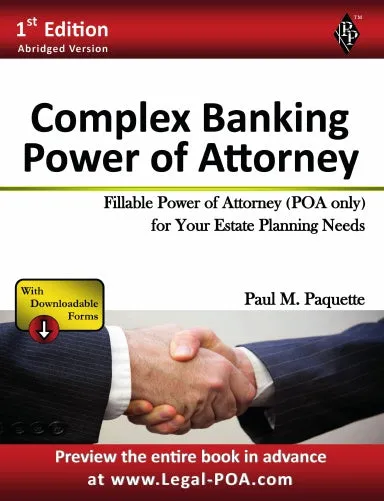 Complex Banking Power of Attorney - Abridged Version