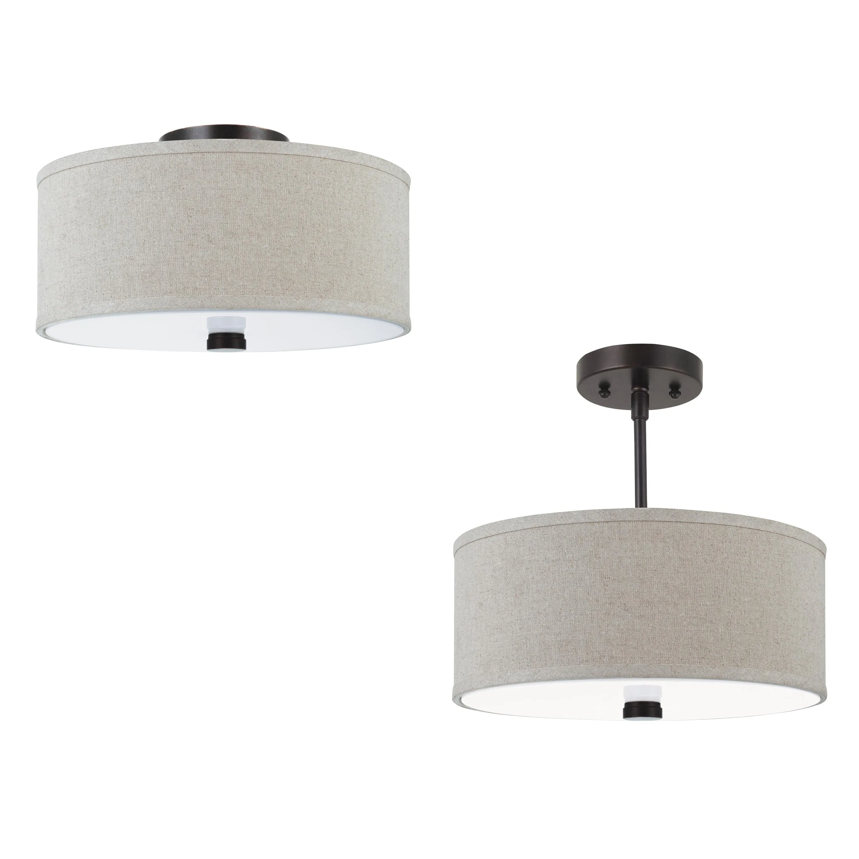 Dayna Shade Flush / Semi-Flush Mount