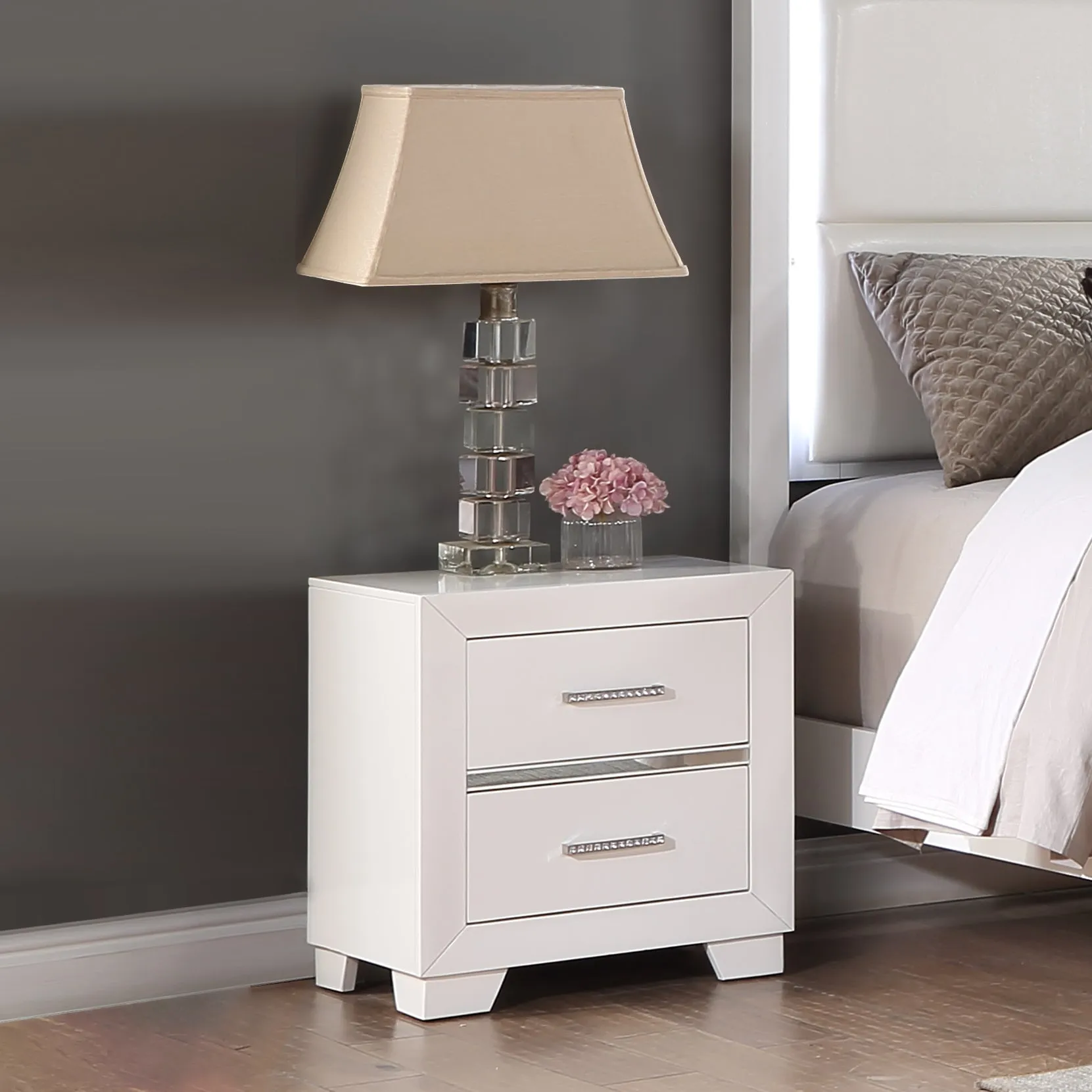 Denali Nightstand with USB - Practical Design