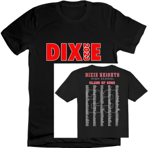 Dixie Heights Class of 23 Front & Back