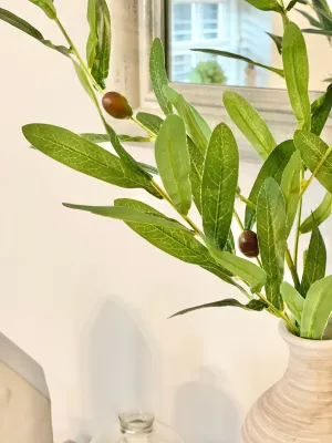 Faux Olive Berry Stem