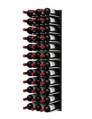 Fusion Wine Wall (Cork Forward) - Black Acrylic (4 Foot)