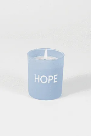 Hope Blue Soya Wax Blended Candle