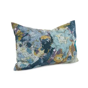Howard Elliott Collection Pillow  14 x 22 Stanton Turquoise - Down Insert