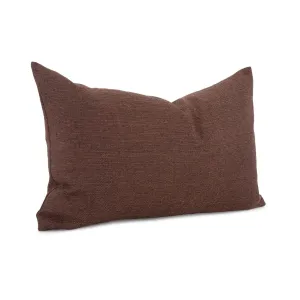 Howard Elliott Collection Pillow  14 x 22 Sterling Chocolate - Down Insert