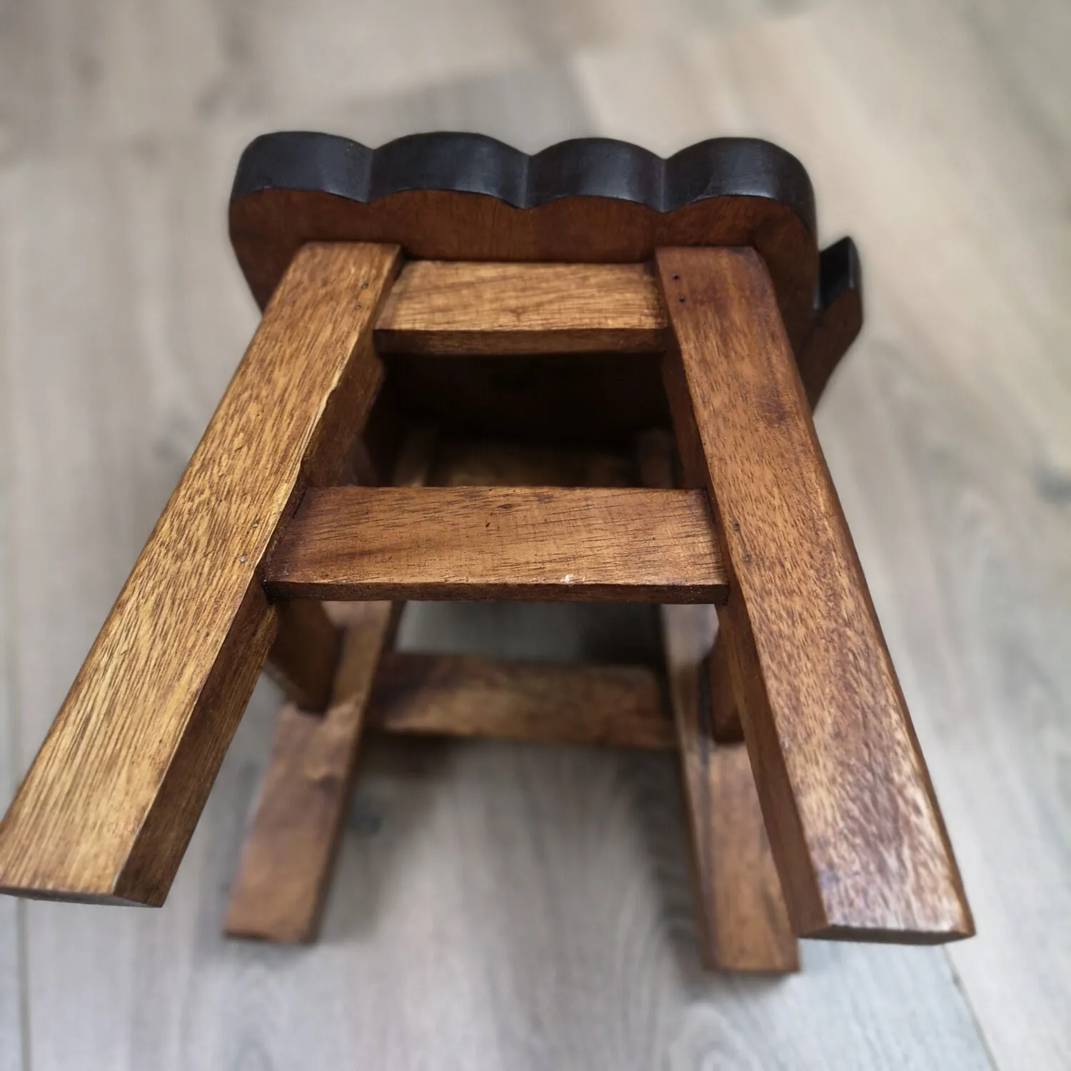 Kids Chair Wooden Stool Animal GIRAFFE Theme Children’s wood Chair Toddlers Stepping.