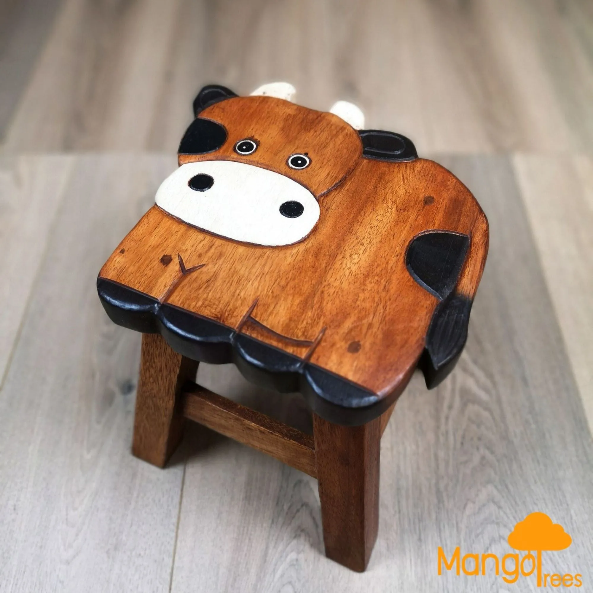 Kids Wooden LION Table   2 animal stools complete set -hand carved Timber Children Furniture.