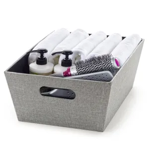 Large Open Bin, Gray Birch  (Wholesale)