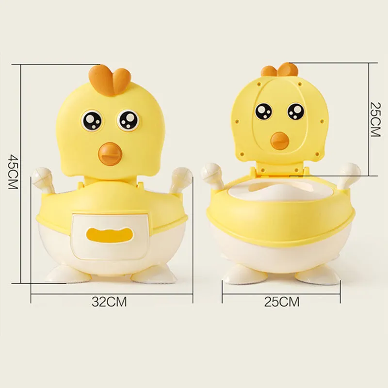 Little Angel Baby Chicken Potty (Yellow)