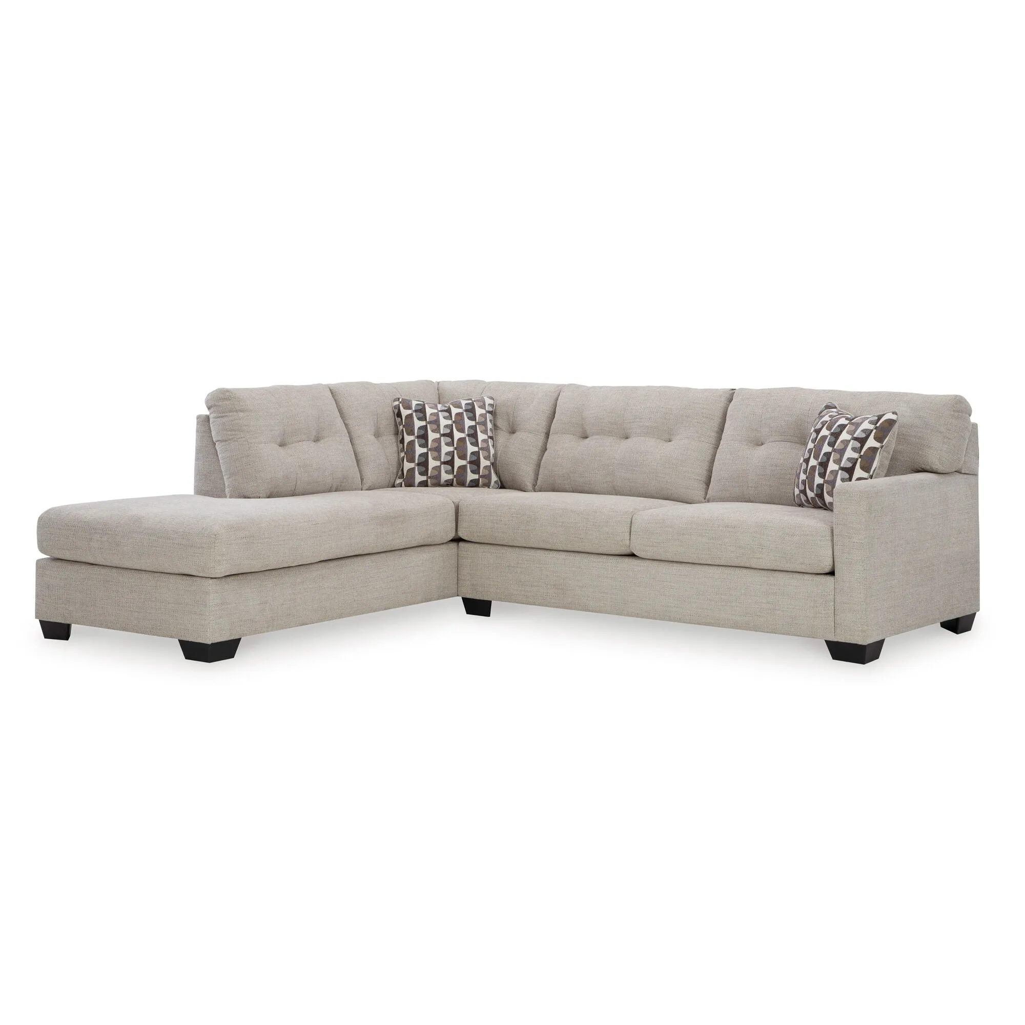 Mahoney Left Chaise Sleeper Sectional