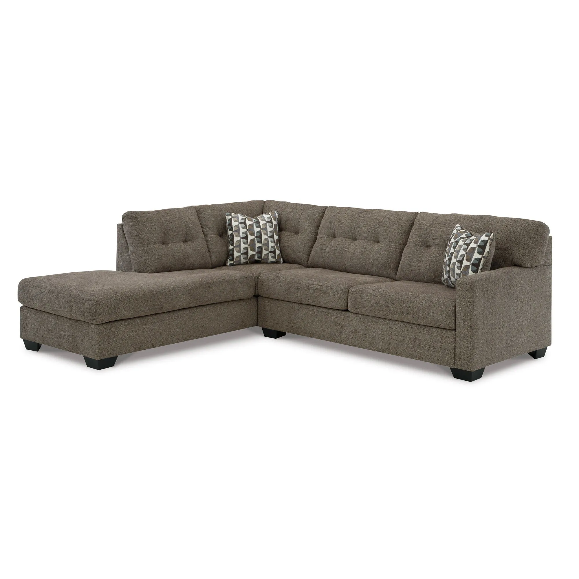 Mahoney Left Chaise Sleeper Sectional