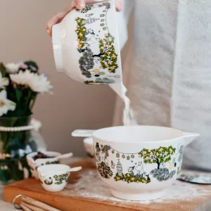 Moomin Garden Baking Bowl Medium - Martinex