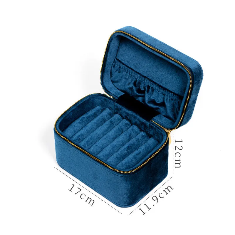 Multi-layer Earrings Storage Box Style Necklace Bracelet Jewelry Box