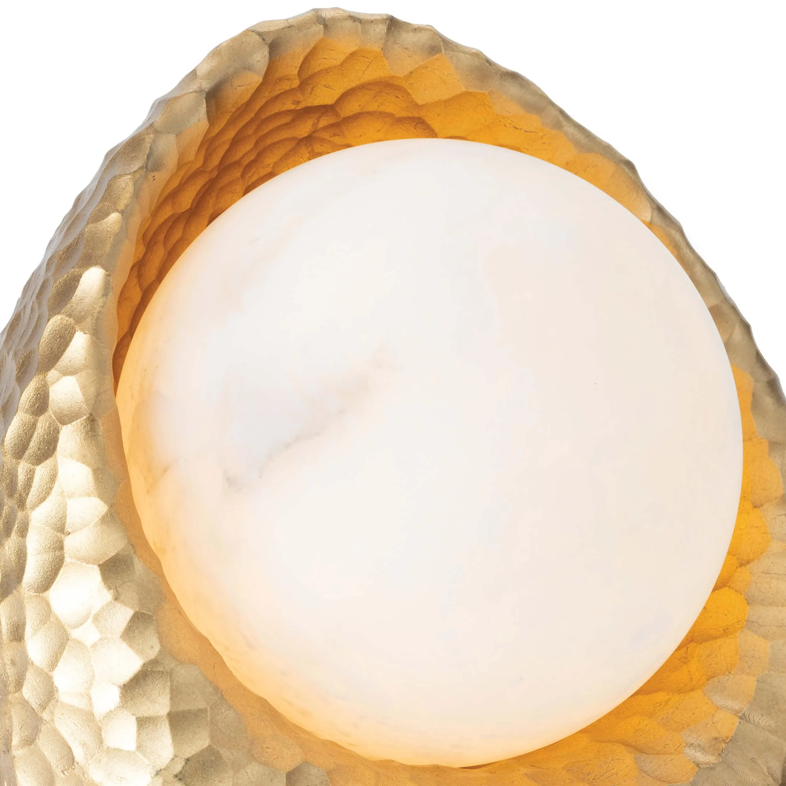 Nest Mini Lamp, Gold Leaf