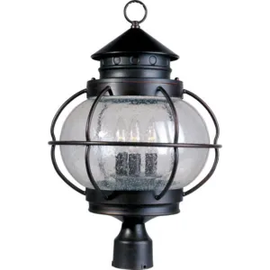 Portsmouth 22 in. 3 Lights Lantern Head Bronze Finish