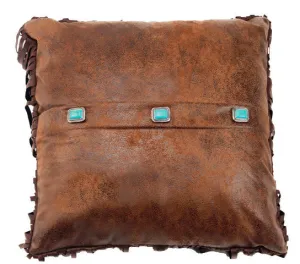 "Canyon View" Western 3-Concho Accent Pillow