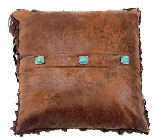 "Canyon View" Western 3-Concho Accent Pillow