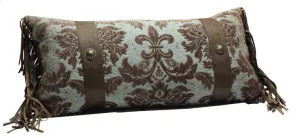 "Fleur-De-Lis" Western Accent Pillow