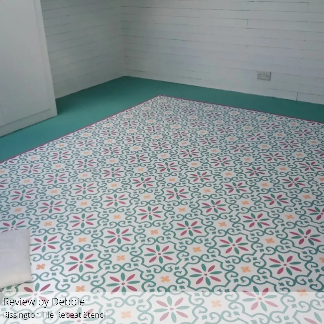 Rissington Tile Repeat Stencil