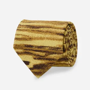 Wandawega Speakeasy Faux Bois Tan Tie