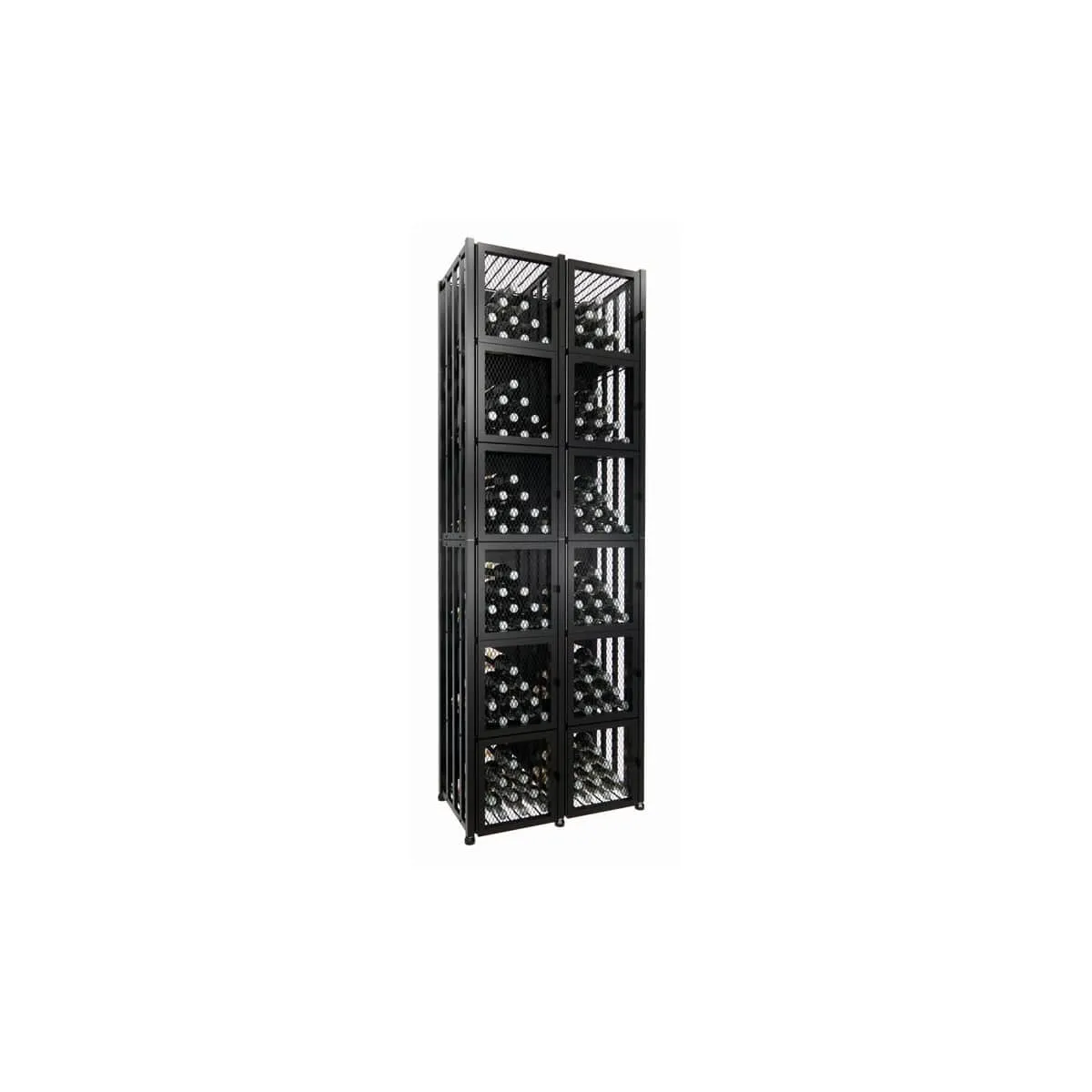 Wine Case & Crate Locker 6 (Freestanding Wine Bottle Lockers) 96-384 Bottles